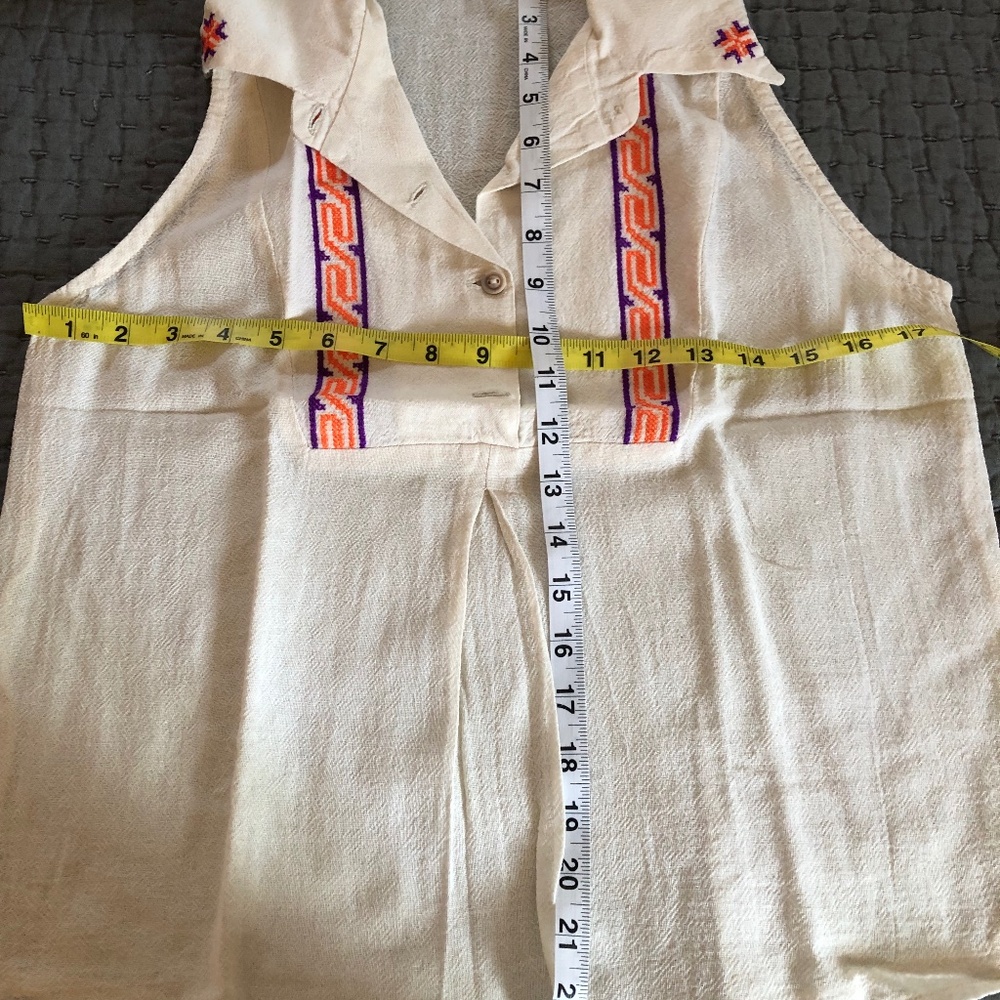 Embroidered top